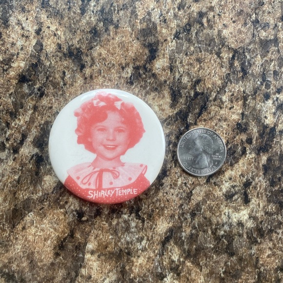 Shirley Temple Pocket Mirror 40s 50s Collectable Vintage Ephemera - Picture 3 of 5